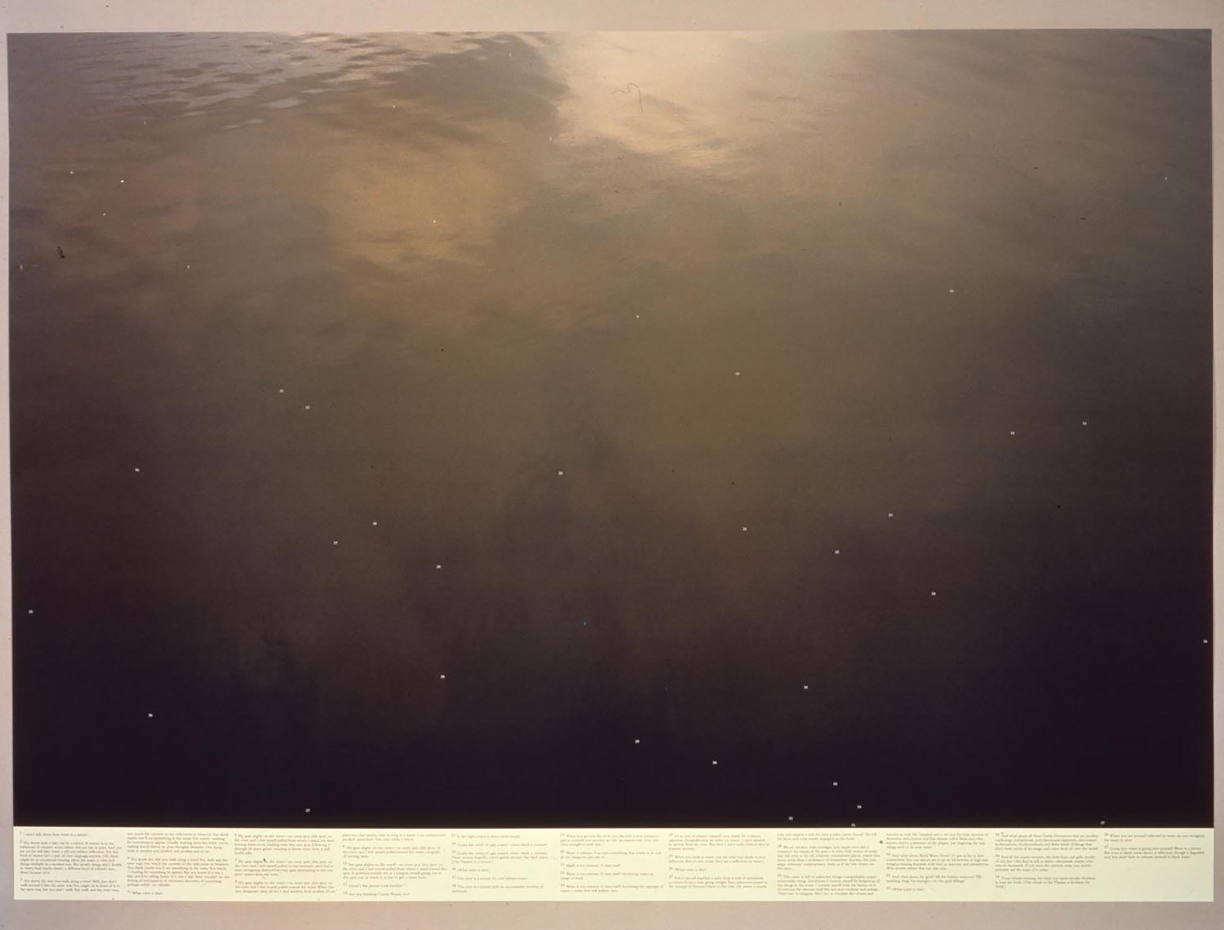 Roni Horn, Still Water (the River Thames, for Example), 1999